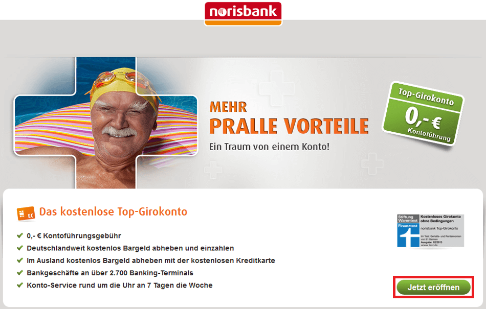 Norisbank Gemeinschaftskonto I I Partnerkonto Eroffnen